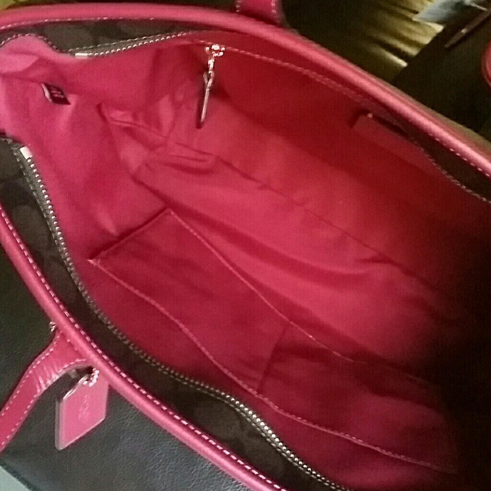 💖 COACH CITY ZIP TOTE 💖  - Picture 7 of 8
